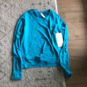 NWT race length long sleeve lululemon swiftly